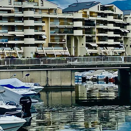 Lägenhet Vue & Marina-appart Au Petit Port Aix-les-Bains