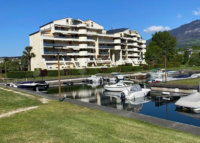 Vue & Marina-appart Au Petit Port Apartman Aix-les-Bains